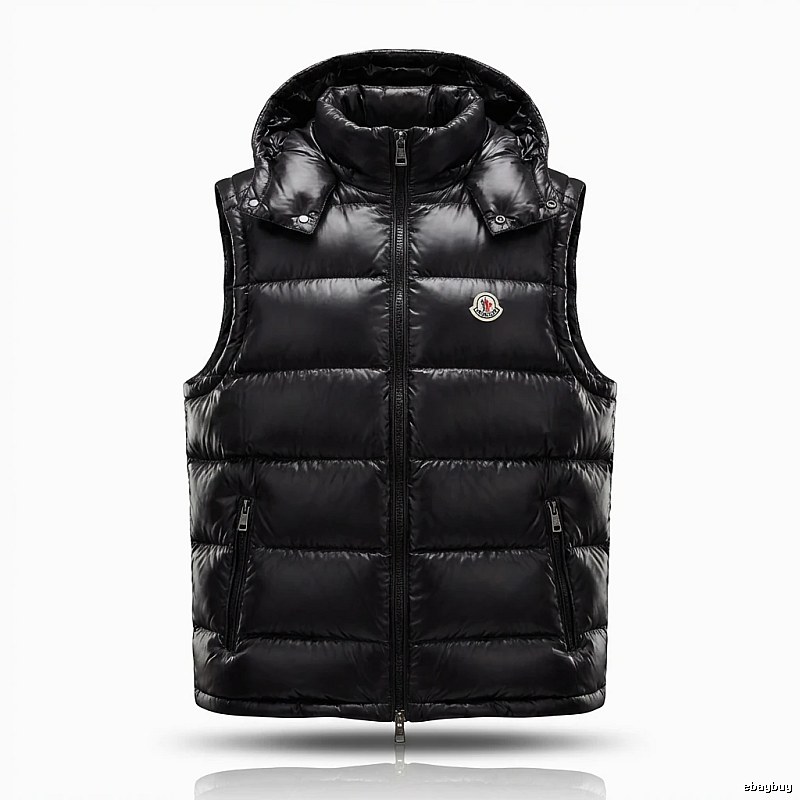 Moncler Black Trendy and Cool Down Vest