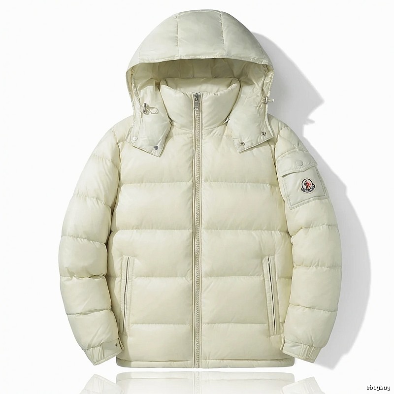 Moncler classic beige down jacket