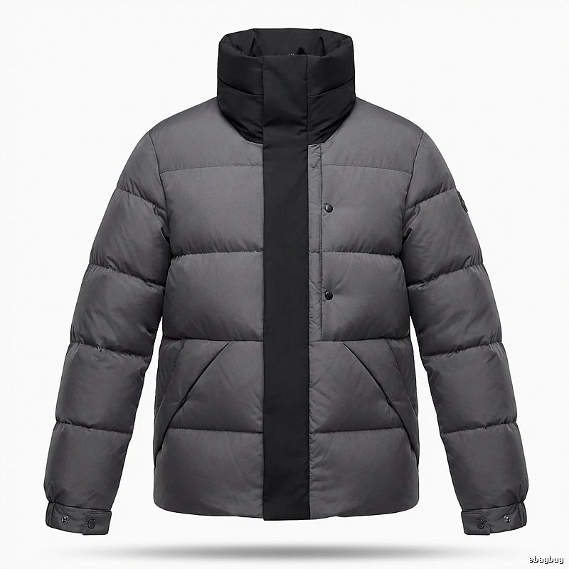Moncler classic grey down jacket