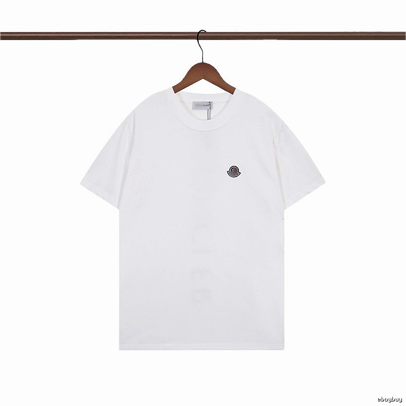 Moncler Classic Minimalist Style White Short-sleeve T-shirt