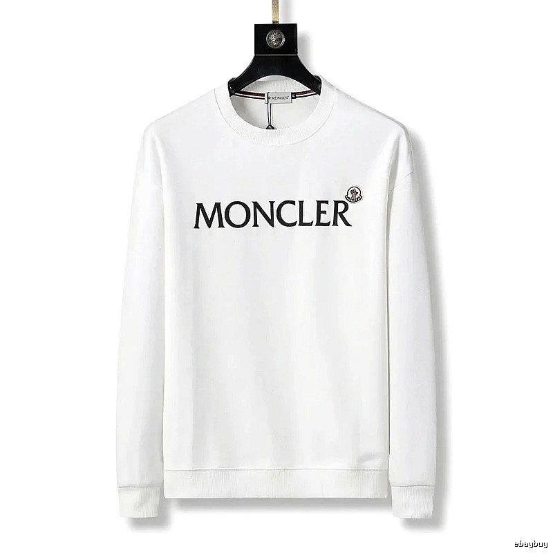 Moncler classic simple style white sweatshirt