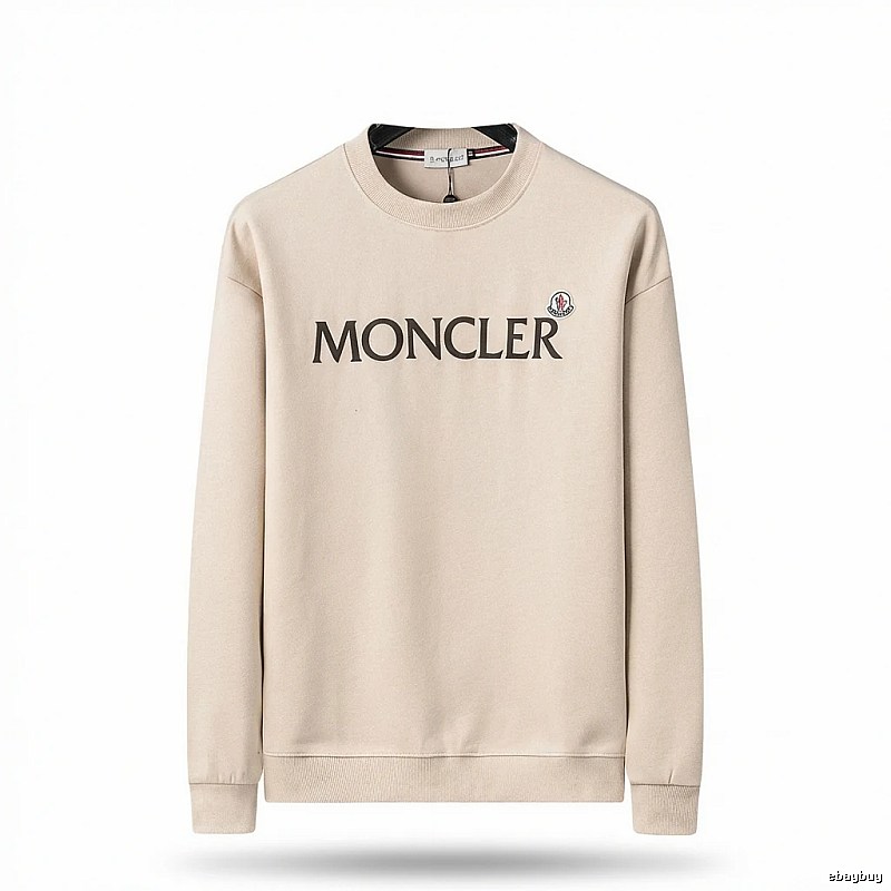 Moncler minimalist beige sweatshirt