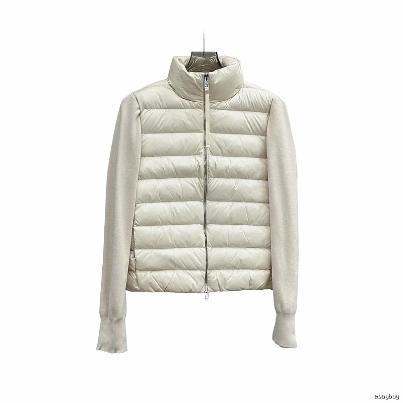 Moncler patchwork trendy down jacket