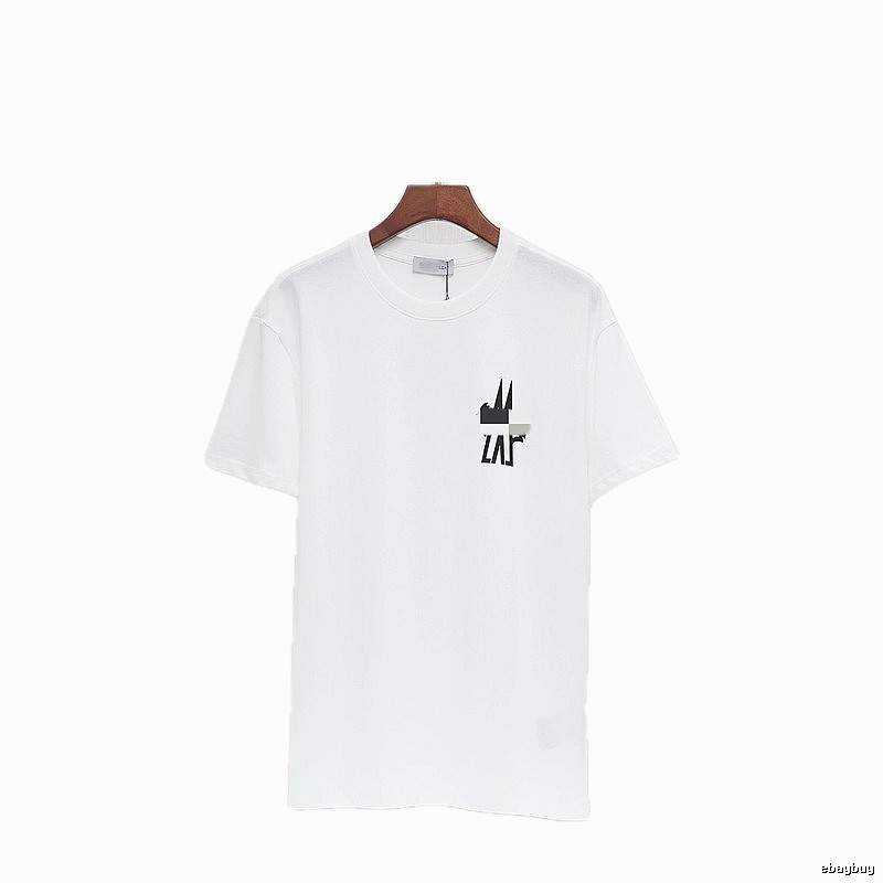 Moncler Printed Casual-style White Short-sleeve T-shirt