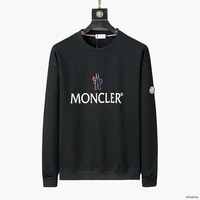 Moncler simple and fashionable black sweatshirt