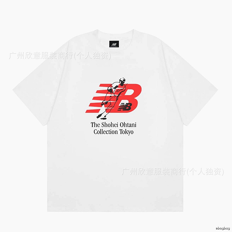 New Balance x Ohtani Sporty White Co-branded T-Shirt