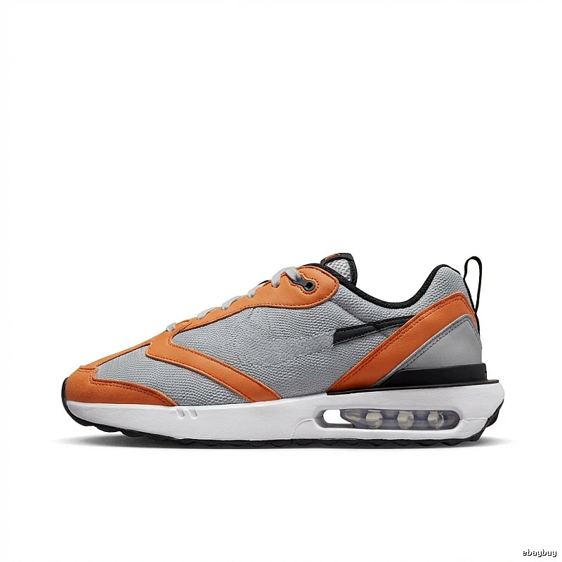 Nike retro orange - grey sports shoes