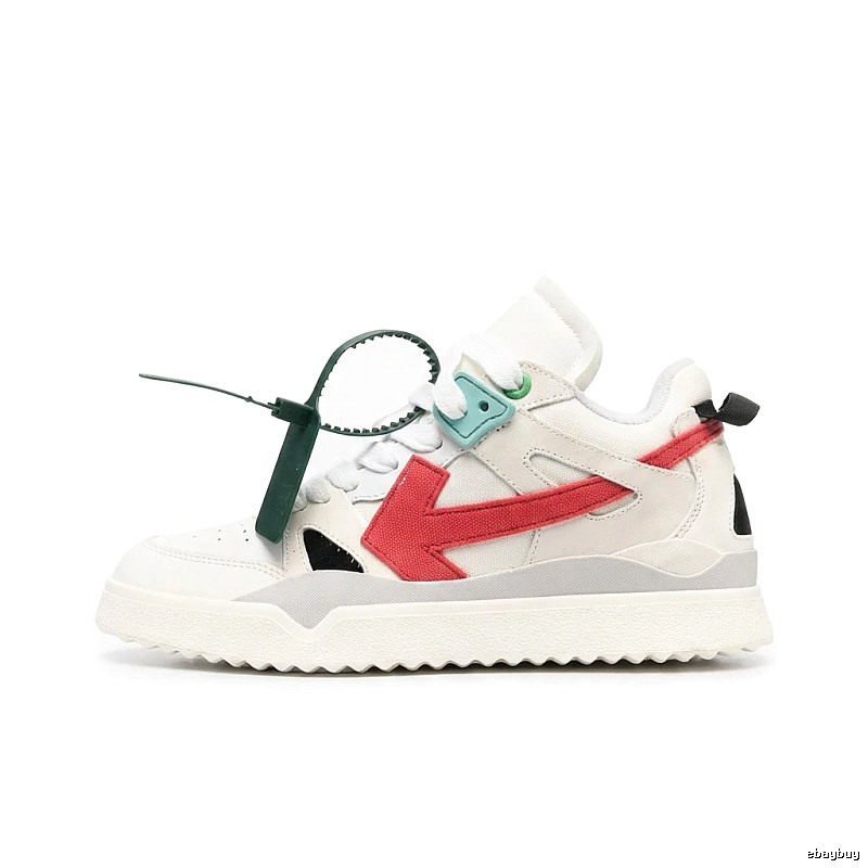 Off-White Arrow Style Casual White Shoes