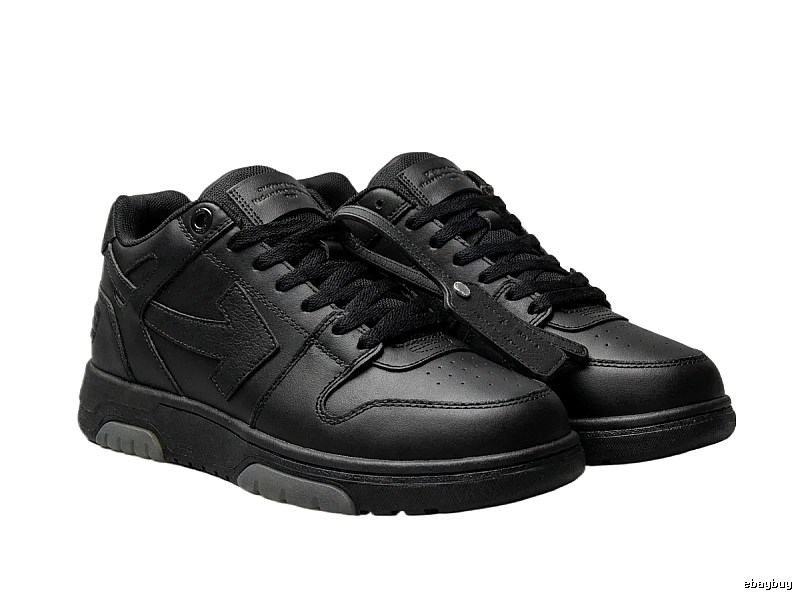 Off-White casual style black sneakers
