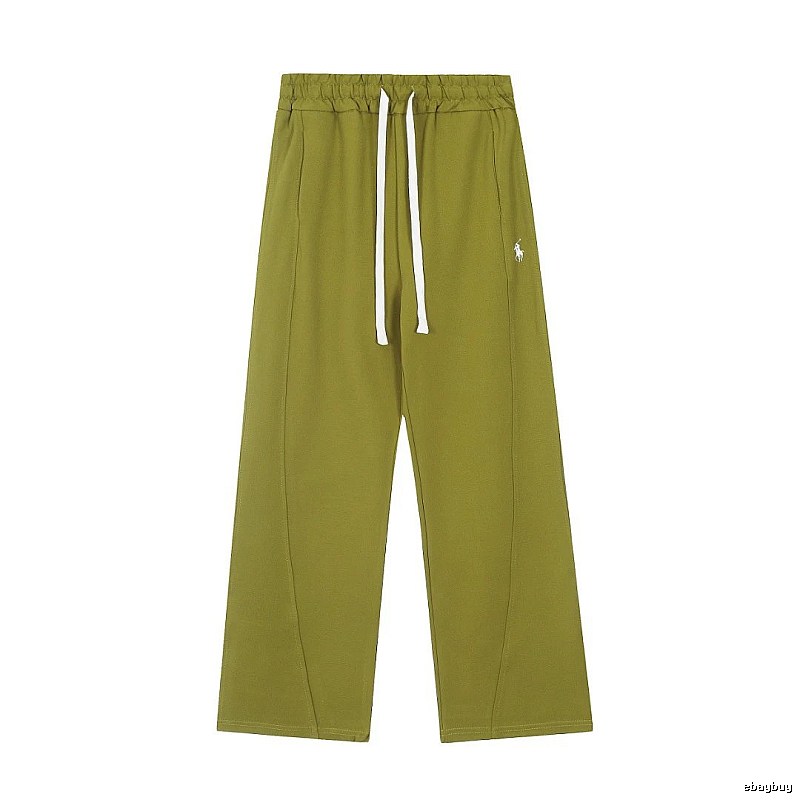Olive RalphLauren Drawstring Casual Pants - Streetwear Edit