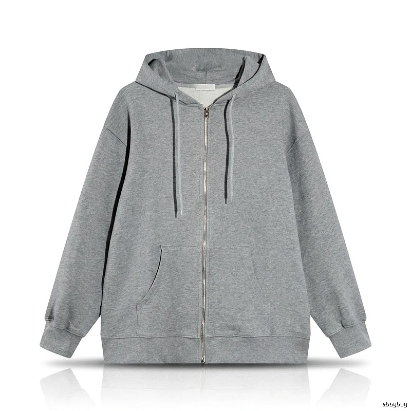 Other simple style hooded gray sweatshirt