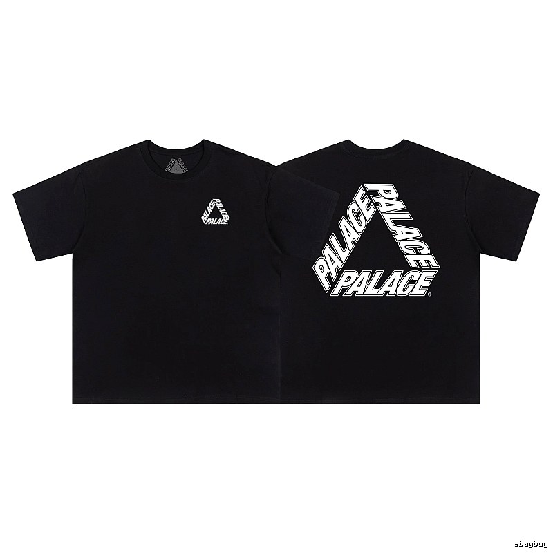 Palace Classic Triangular Street Style Black T-Shirt
