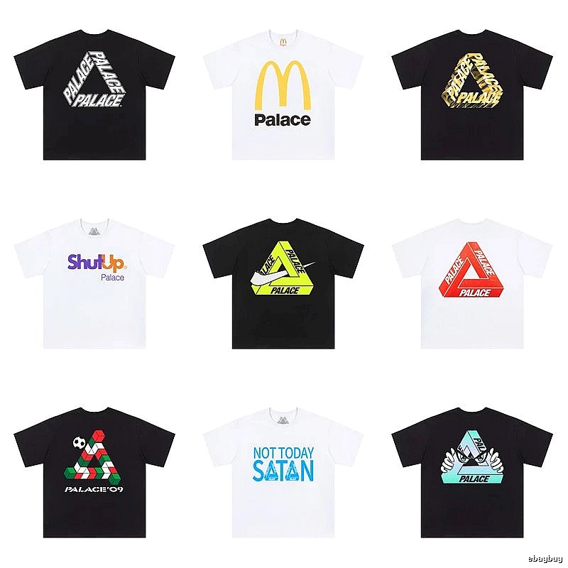 Palace Triangle Series Street Style Multicolor T-shirt