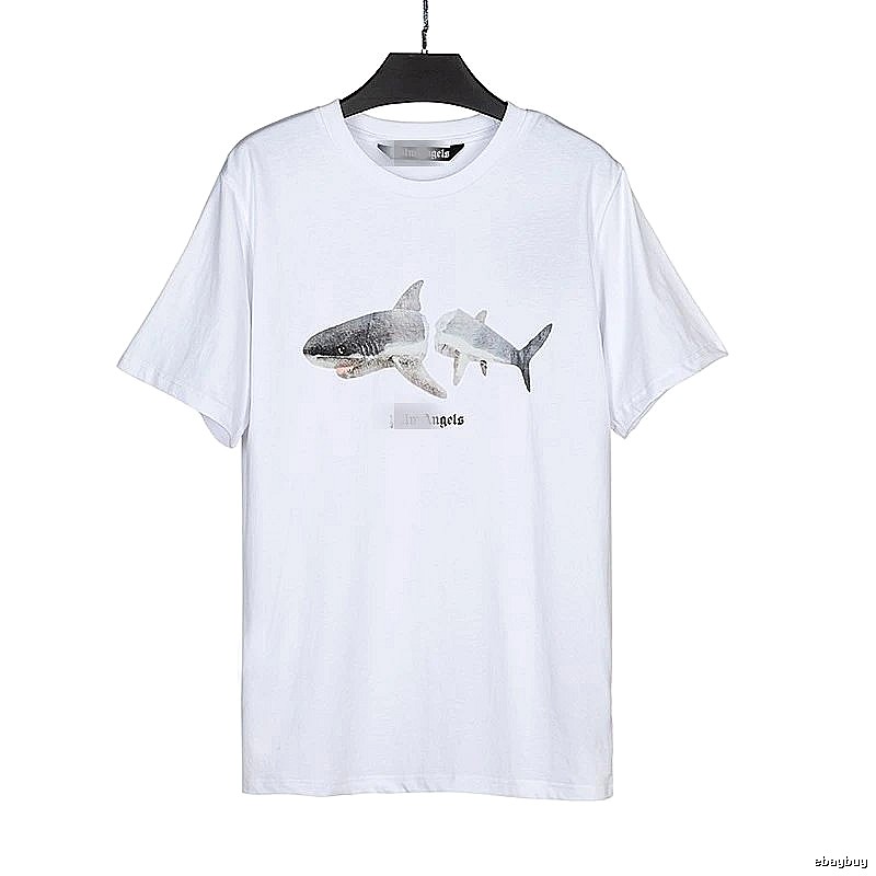 Palm Angels Patterned Bear graphic T-shirt White Colorful Bear with Polished Detail