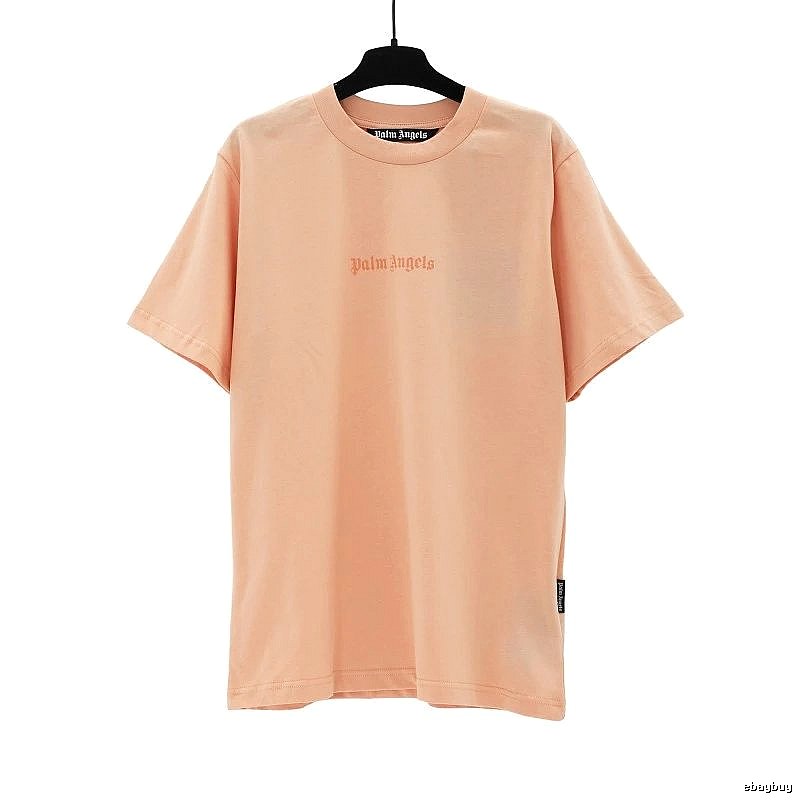 Palm Angels Statement Logo T-shirt White Palm Tree for Easy Pairing