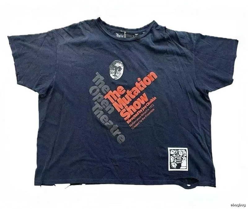 Paly Hollywood Printed Vintage Black T-shirt