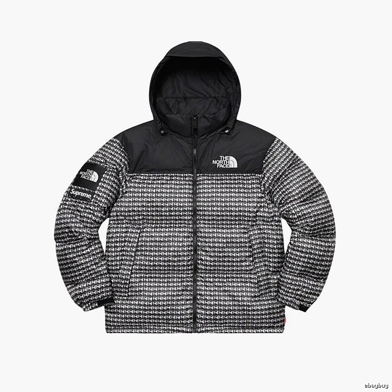 Pattern Logo The North Face Puffer Jacket for Photo Ready Looks