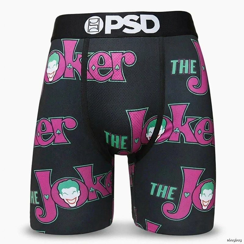 PSD clown print black panties
