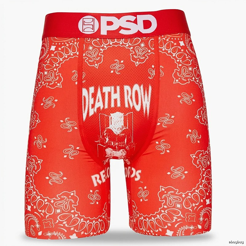 PSD Death Row Retro Style Red Underwear