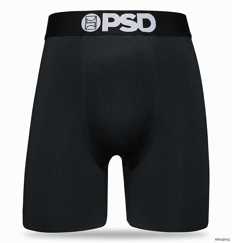 PSD Men's Simple Style Black Shorts