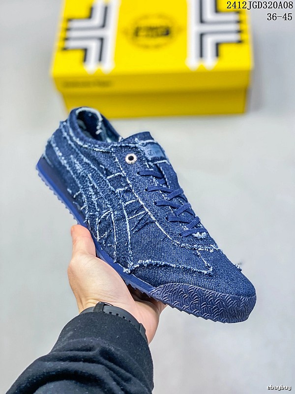 PUMA retro style denim blue sports shoes
