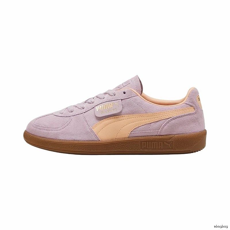 PUMA retro style light purple sports shoes