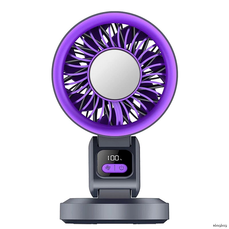 Quick Cooling Desktop Cooling Fan Gray Cold-compress Version