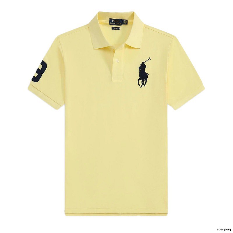 Ralph Lauren Polo Series Casual Yellow Polo Shirt