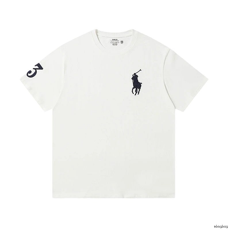 Ralph Lauren Polo-style white T-shirt