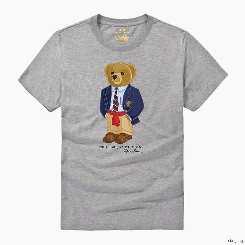 Ralph Lauren Polo Teddy Bear Ash Grey T-shirt