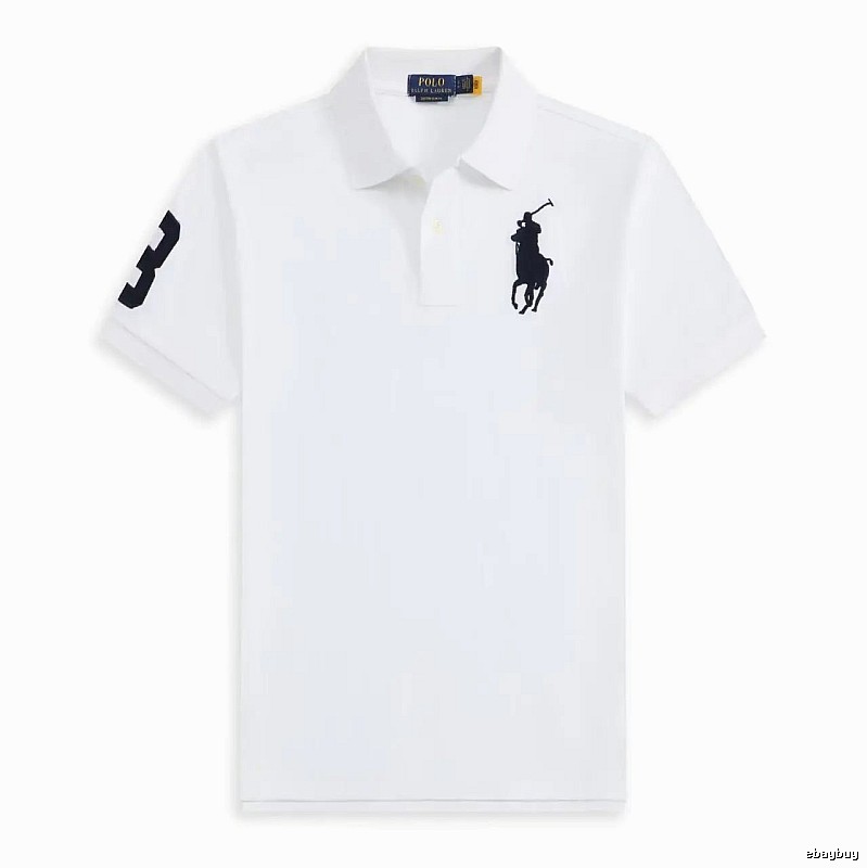 Ralph Lauren Polo White Minimalist Style T-shirt
