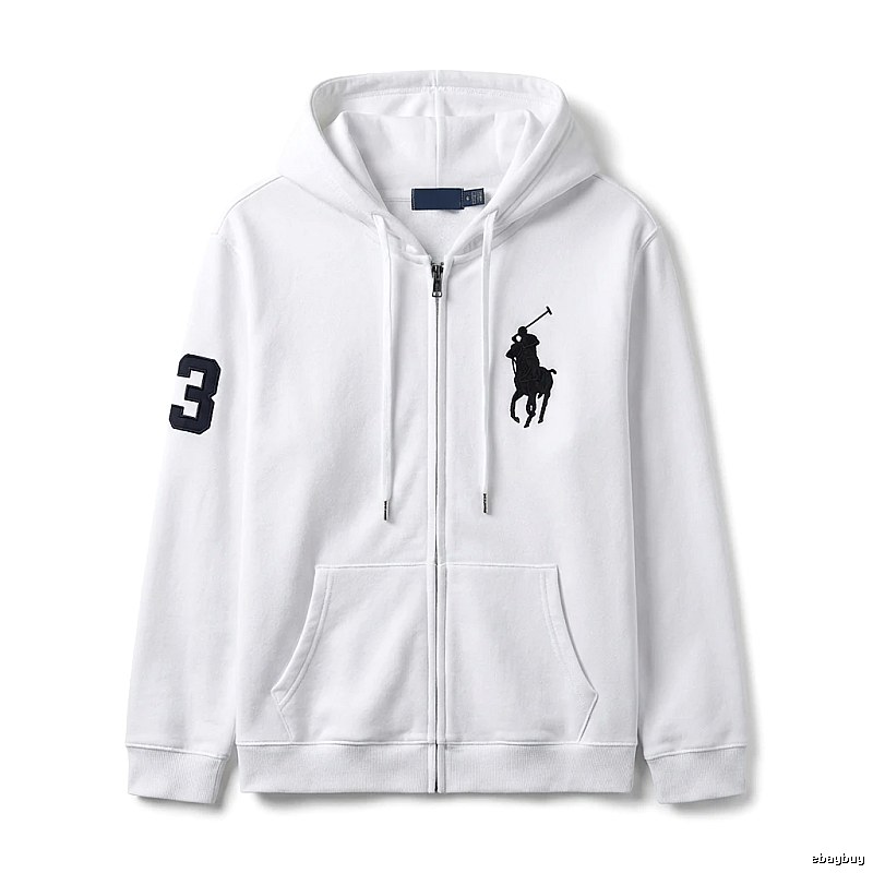 Ralph Lauren sporty white sweatshirt