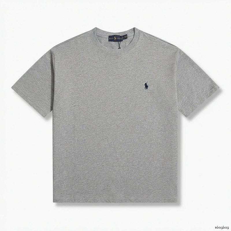 Ralph Lauren's classic and simple style gray T-shirt.