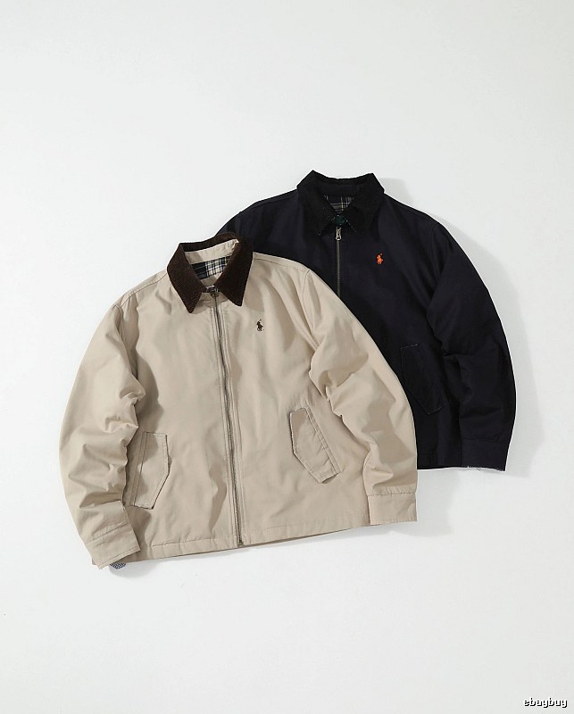 RalphLauren Daily Edit Collared Casual Jacket in Cream