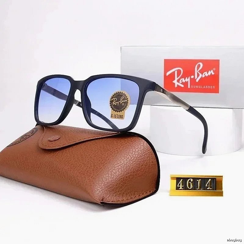 Ray-Ban Lightweight Wayfarer sunglasses Black Square Frame for Trend Styling