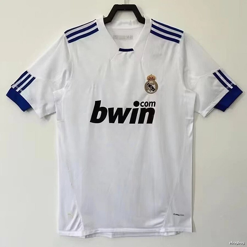 Real Madrid Compact Retro Teka soccer jersey White Retro Football for Smart Casual Looks