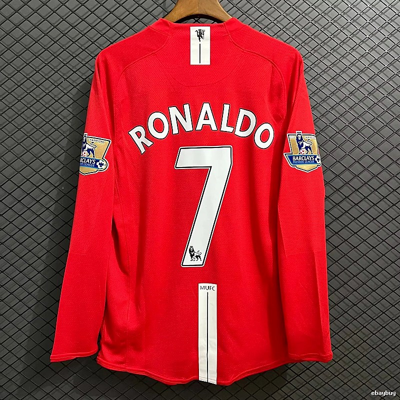 Real Madrid Gift Ready Retro Teka soccer jersey White Retro Football with Fresh Pattern