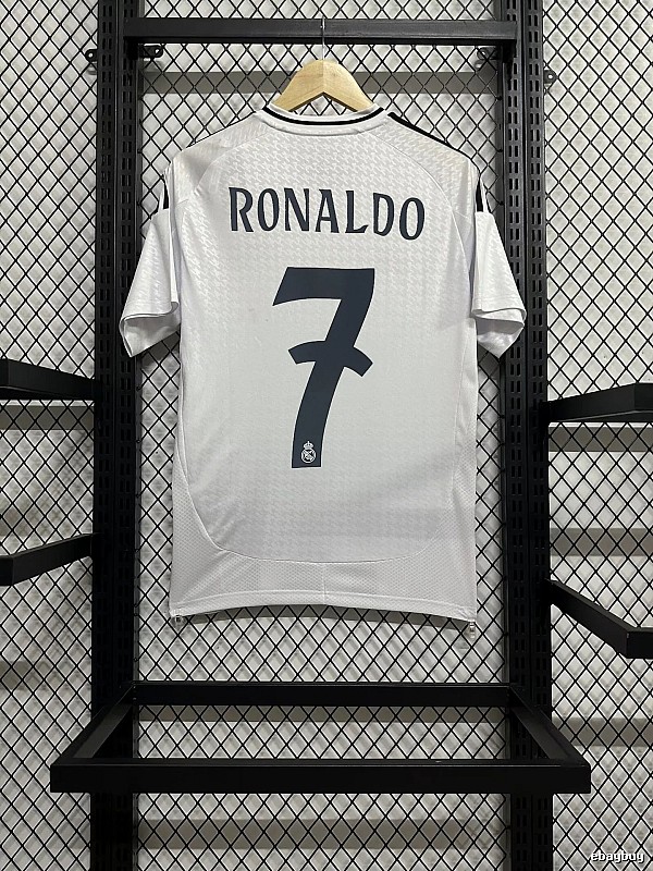 Real Madrid Streetwear Home soccer jersey White Real Madrid with Logo Accent Select Edition
