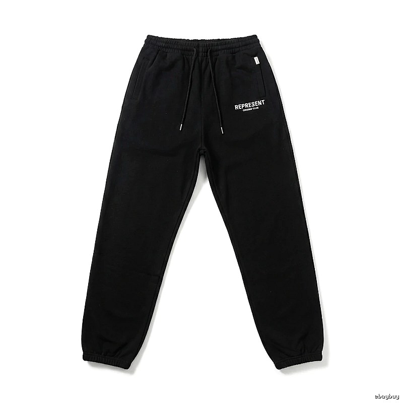 Represent Basic Style Casual Black Sweatpants