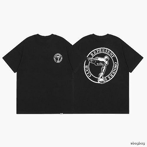 Represent Black Style 822 Owners Club T-Shirt Match Day Logo