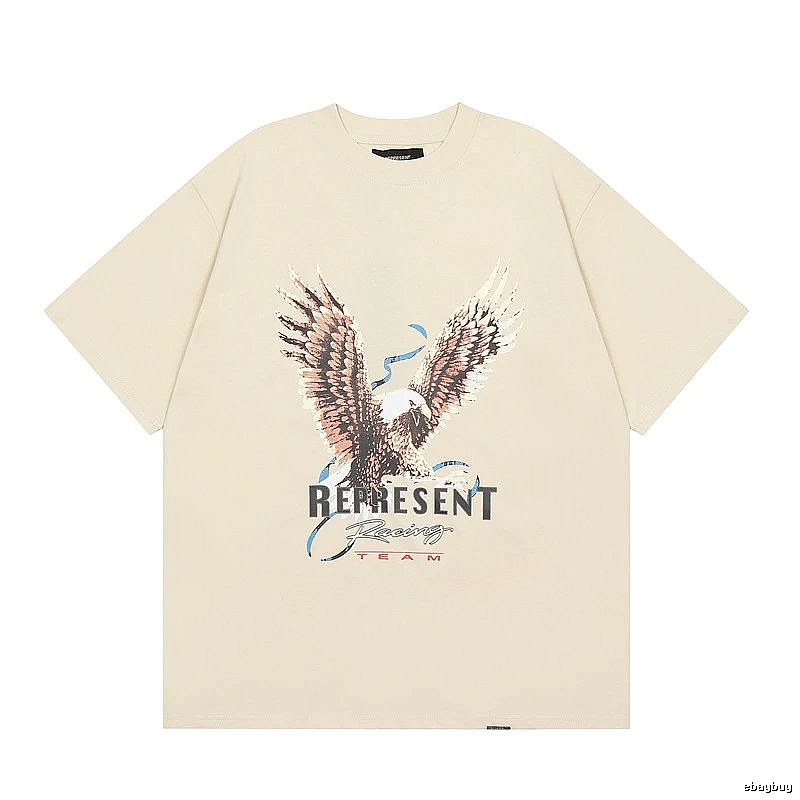 Represent Flying Eagle Vintage Beige T-Shirt