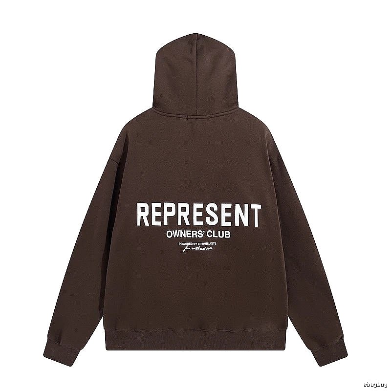 Represent Lightweight Owners Club hoodie Navy Large Represent for Trend Styling