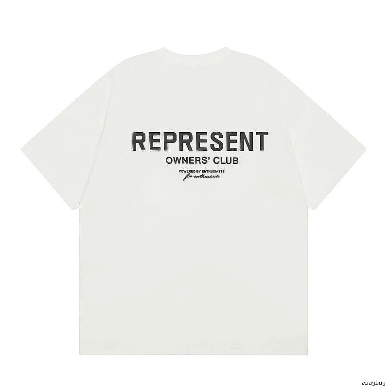 Represent White Style 801 Owners Club T-Shirt Color Pop Logo