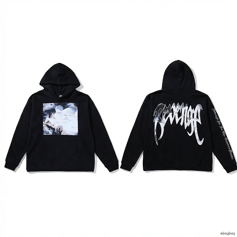 Revenge dark style black hoodie