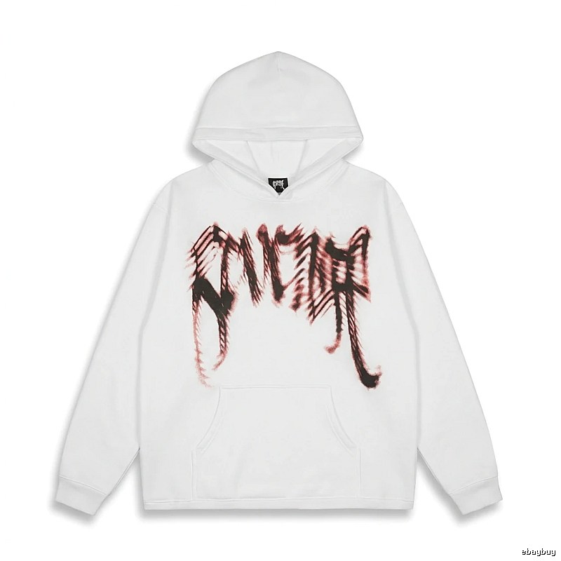 Revenge Gothic Style White Hoodie