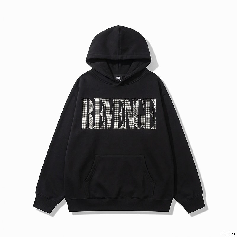 Revenge Letter Wind Black Hoodie