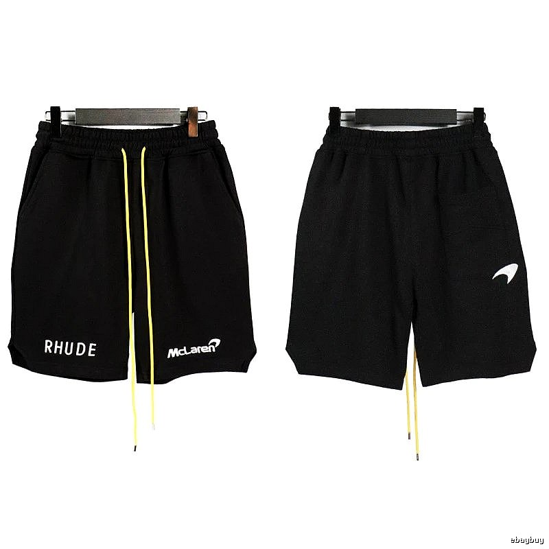 RHUDE Co-branded Black Shorts
