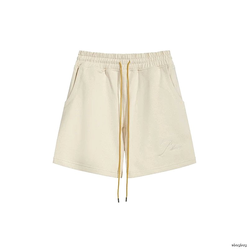 RHUDE's simple and casual style off-white shorts