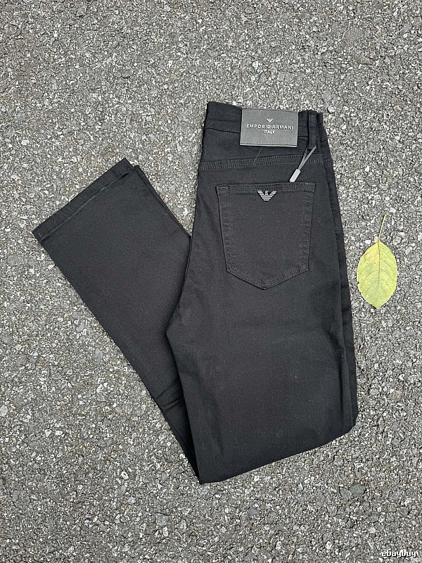 Slim Jeans with eagle pocket emblem and dark tonal wash - Emporio Armani Weekend Edit