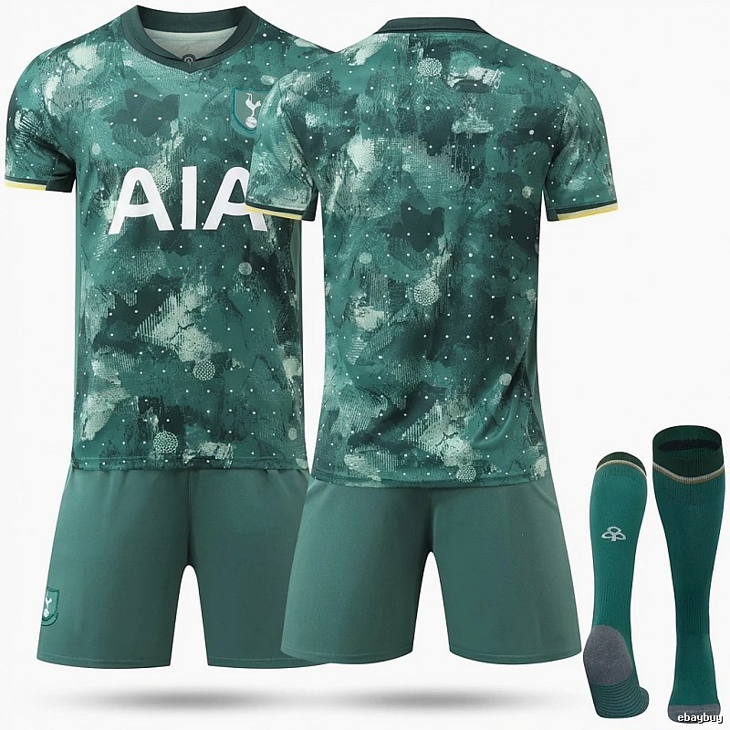 Spurs camouflage-style dark green jersey